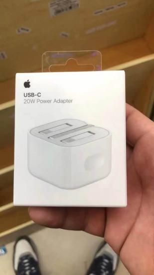 Cargador rápido de Apple Adaptador de corriente USB C de 20 W