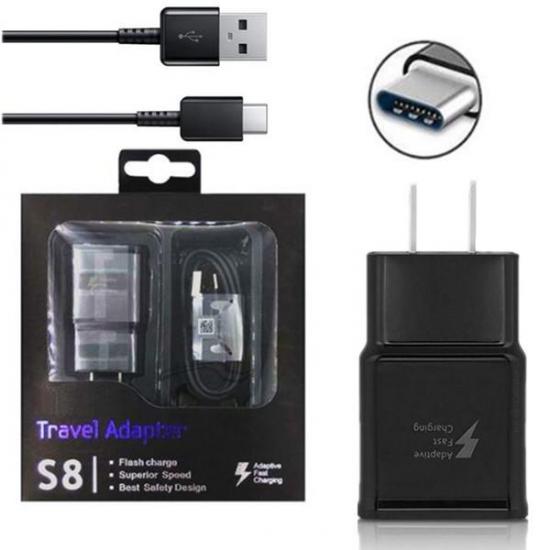Kit de adaptador de pared y cable USB tipo C